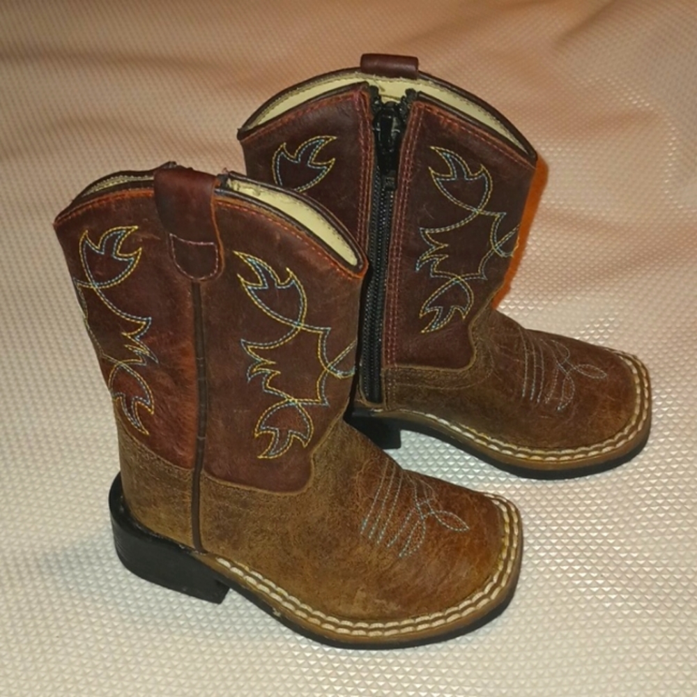 Old West cowboy boots